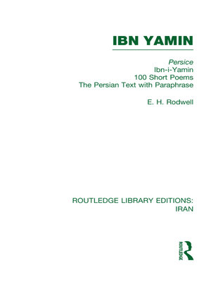 cover image of Ibn Yamin (RLE Iran B)
